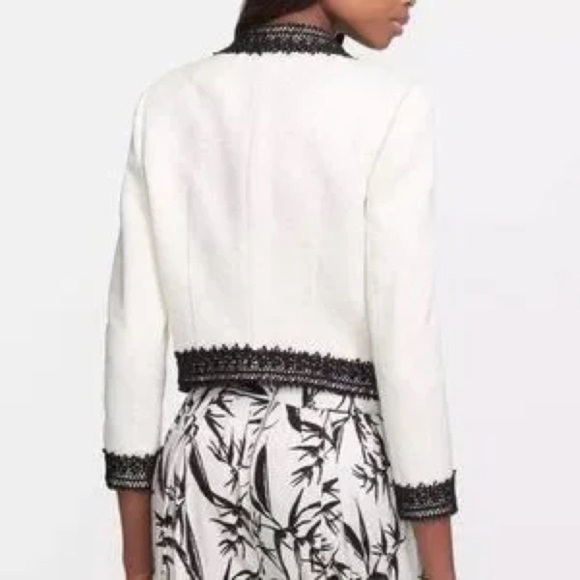 Alice + Olivia White and Black Blazer - Picture 2 of 14